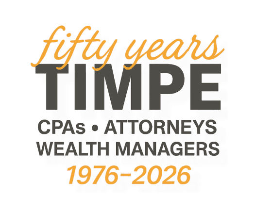 Fifty years anniversary logo with gold script text displaying 1976-2026.